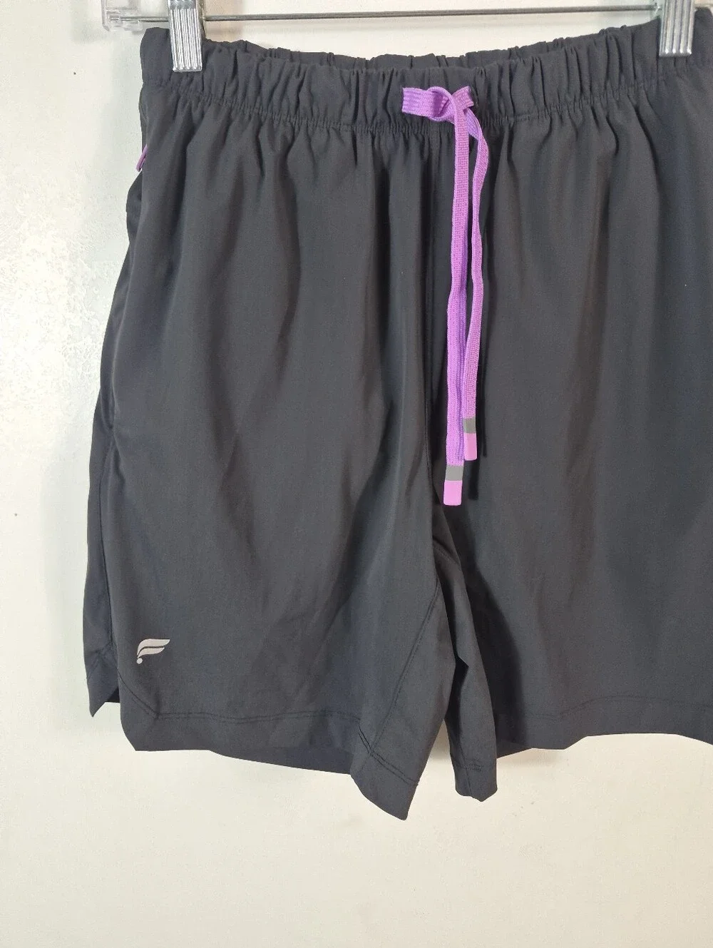 Fabletics Men's 7in Athletic Shorts Black